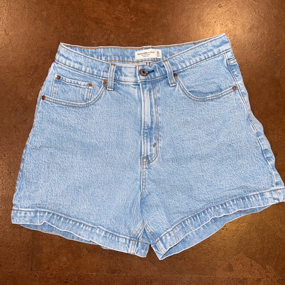 Abercrombie & Fitch The Dad Short High Rise, Size 30, women’s Jean shorts
